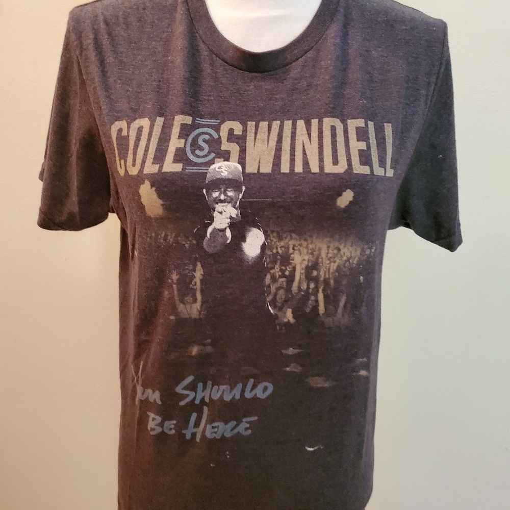 Cole swindell  concert 2016 tshirt size S